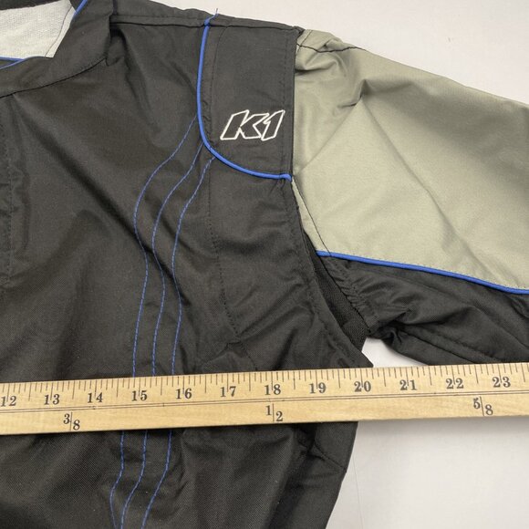 K1 Kart Racing Suit Men’s S GK2 Level 2 Black Blue Performance - Picture 4 of 4